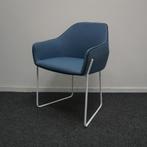 Sancal Nido Design Stoelen | Blauw / Wit | Vergaderstoelen, Gebruikt, Blauw, Ophalen of Verzenden, Metaal