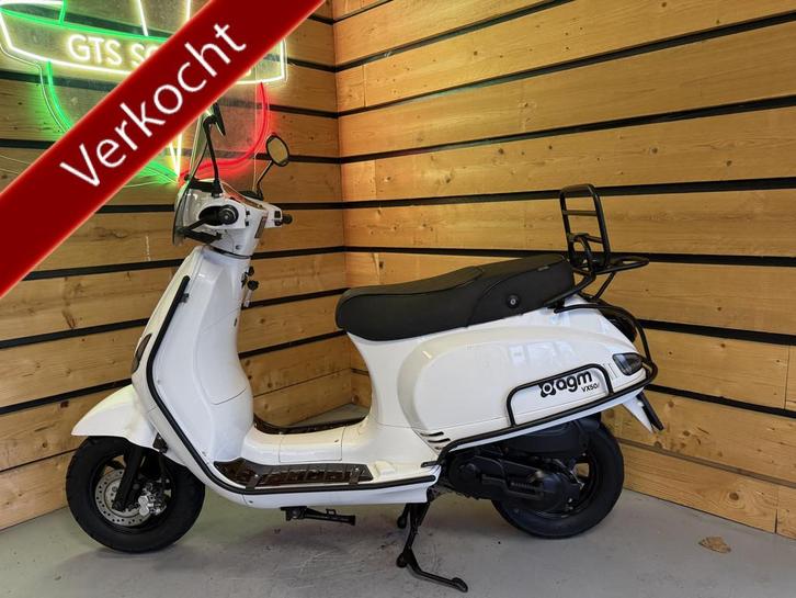AGM Bromscooter VX50 Injectie (bj 2021), Fietsen en Brommers, Brommers | Overige merken, Gebruikt
