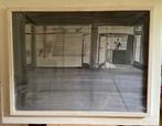 Peter Bes grote aquarel in houten lijst, Antiek en Kunst, Ophalen