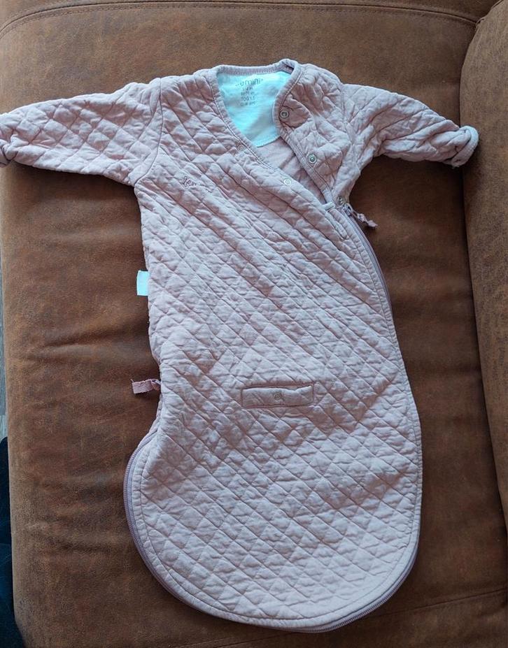 bemini roze/paars slaapzak 50-70 cm 1.5 tog, Kinderen en Baby's, Dekens, Slaapzakjes en Inbakerproducten, Gebruikt, Slaapzak, Minder dan 70 cm