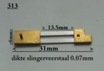 Franse pendule, klok, slingerveren Duits fabricaat., Antiek en Kunst, Ophalen of Verzenden