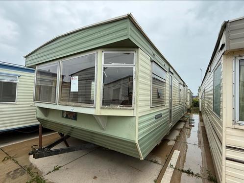 Atlas de luxe 370 x 9.50 /2slk/Douche/wc /+ Gratis gebracht, Caravans en Kamperen, Stacaravans, Ophalen
