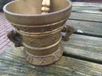 2 oude vijzels, Antiek en Kunst, Antiek | Koper en Brons, Ophalen, Brons