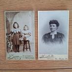 Oude foto's - Collectie van 3 portretten, Antiek en Kunst, Kunst | Tekeningen en Foto's, Ophalen of Verzenden