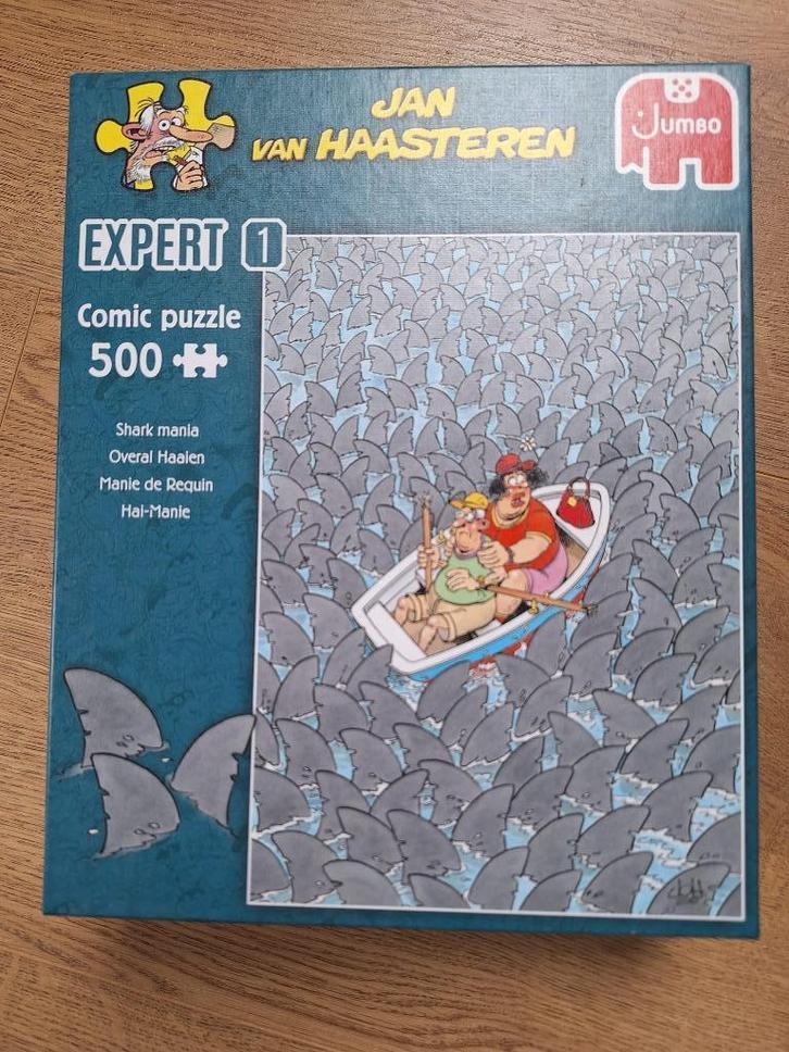 Jan van Haasteren Expert 500, Hobby en Vrije tijd, Denksport en Puzzels, Zo goed als nieuw, Legpuzzel, 500 t/m 1500 stukjes, Ophalen of Verzenden