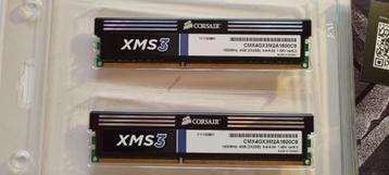 Corsair XMS3 DDR3 4 GB (2x2 GB) – 1600 MHz Kit beschikbaar voor biedingen