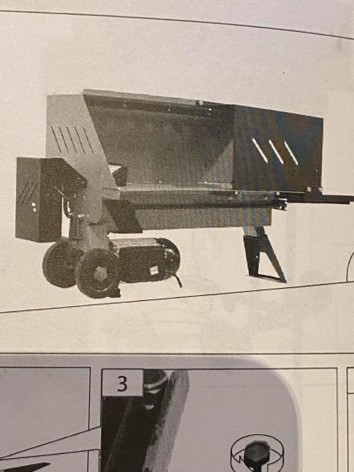 Houtklover 7 Ton - Zo goed als nieuw!, Tuin en Terras, Kloofmachines, Zo goed als nieuw, Liggend, Elektrisch, Ophalen of Verzenden