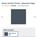 Muurverf Mountain Edge 1 L donker blauw, Blauw, Ophalen of Verzenden, Minder dan 5 liter, Verf
