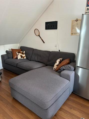 ZSM Gratis ophalen! Prachtige grijze bank, 3 meter breed!
