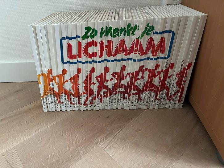 Zo werkt je lichaam - Speel- & Leercollectie - 50 delen, Boeken, Wetenschap, Zo goed als nieuw, Overige wetenschappen, Ophalen