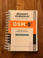 DSM-5 Beknopt Overzicht Bureau-Editie, Boeken, Studieboeken en Cursussen, Ophalen of Verzenden, Gamma, Gelezen, Niet van toepassing