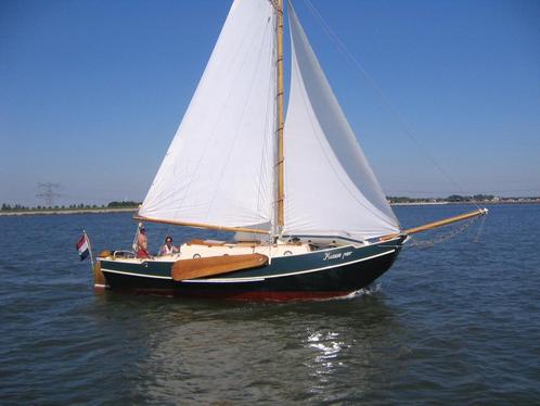 Zeeschouw - 9,5x3,5x0,7 - 65pk - snelle zeiler - nette staat, Watersport en Boten, Platbodems, Gebruikt, 9 tot 12 meter, Staal