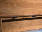 Grote Side table. Teak., Huis en Inrichting, Tafels | Sidetables, Ophalen, Koloniaal, Teakhout, 200 cm of meer