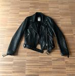 Zara jas echt leer xs 34, Ophalen of Verzenden, Zo goed als nieuw, Maat 34 (XS) of kleiner, Zara
