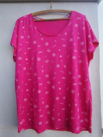 Shirt CECIL mt 44  roze met printje beschikbaar voor biedingen