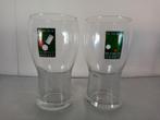 23 Heineken glazen met speciale opdruk, €2,50 per stuk, Ophalen of Verzenden, Zo goed als nieuw, Glas of Glazen, Heineken