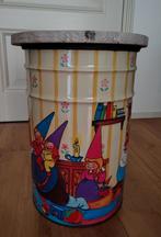 Vintage afvalemmer/ nachtkastje kabouters, Ophalen of Verzenden, Minder dan 50 cm