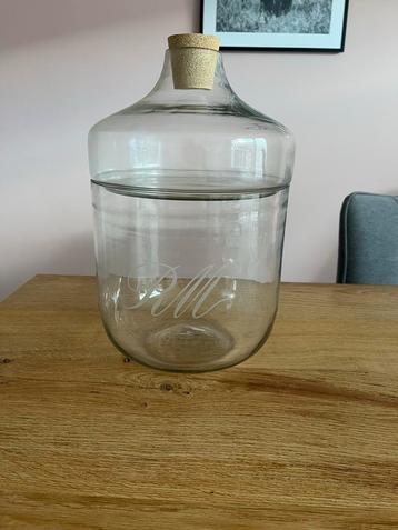 RM Vaas/Windlicht/Stolp - Glas met Kurk beschikbaar voor biedingen