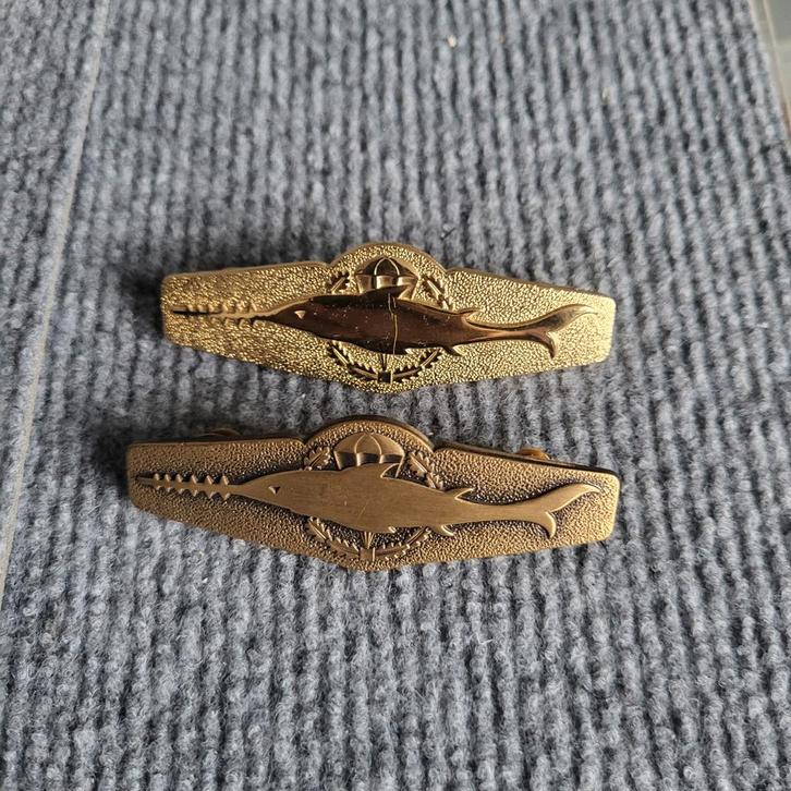 Duitse Kampfschwimmer Speldjes, Verzamelen, Militaria | Algemeen, Landmacht, Duitsland, Ophalen of Verzenden