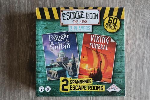 escape room the game - Dagger of the Sultan & Viking funeral, Hobby en Vrije tijd, Gezelschapsspellen | Kaartspellen, Zo goed als nieuw