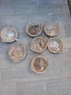 7 mooie  rieten manden 35 rond 12 hoog ook los te koop (bied, Ophalen, Minder dan 30 cm, Minder dan 60 cm, Rond