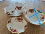 Setje Royal Albert - roomstelletje en 1 schaaltje, Ophalen of Verzenden