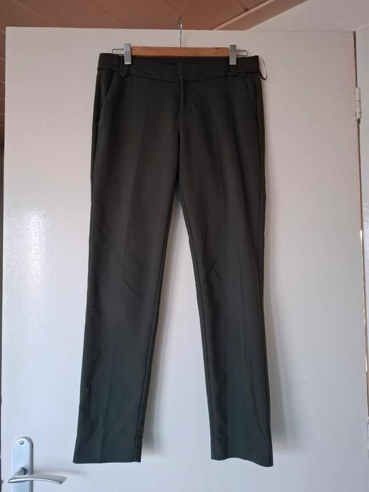 Nette broek van Steps als nieuw! maat 36, donker olijfgroen, Kleding | Dames, Broeken en Pantalons, Zo goed als nieuw, Maat 36 (S)