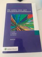 Kern Ondernemingsrecht 6e druk, Ophalen of Verzenden, Zo goed als nieuw, HBO