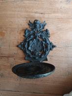 Gietijzeren wandkandelaar, Ophalen of Verzenden, Zo goed als nieuw, Kandelaar, Minder dan 25 cm