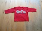 Rode longsleeve shirt maat 80 (C2), Kinderen en Baby's, Babykleding | Maat 80, Ophalen of Verzenden, Zo goed als nieuw, Jongetje