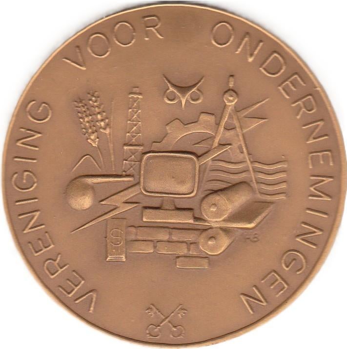 VERENIGING  VOOR  ONDERNEMINGEN  1917 - 17 NOVEMBER 1992, Ophalen of Verzenden, Overige materialen