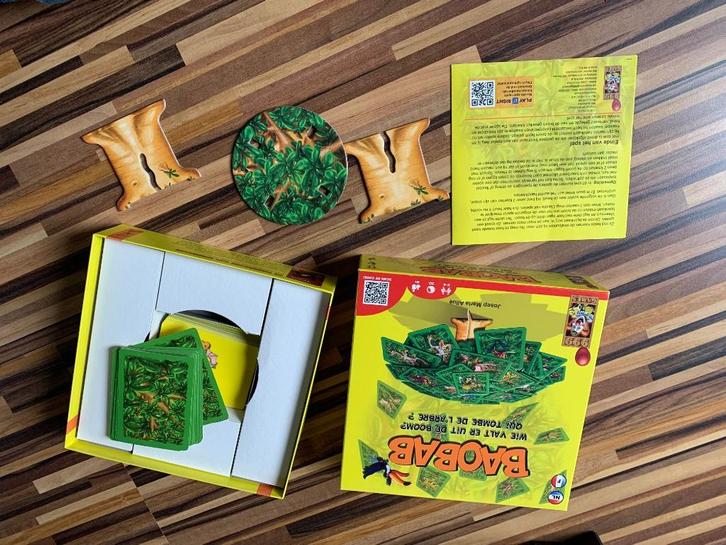 Baobab behendigheidsspel, Hobby en Vrije tijd, Gezelschapsspellen | Bordspellen, Zo goed als nieuw, Drie of vier spelers, Ophalen of Verzenden