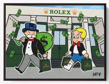 Rolex print op canvasdoek beschikbaar voor biedingen