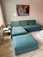IKEA KIVIK hoekbank groen + lounge + hocker, 250 tot 300 cm, 75 tot 100 cm, Ophalen of Verzenden, Zo goed als nieuw