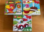 Lego 10850 + 10852 + 10860 Duplo taartje papegaai racewagen, Ophalen, Nieuw, Complete set, Duplo