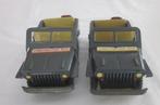Marusan Toys 2 Construction Jeeps made in Japan., Ophalen of Verzenden