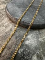 Prachtige 14k gouden vossenstaart ketting, Ophalen of Verzenden, Nieuw, Goud