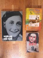 3  ANNE  FRANK  boeken, Boeken, Oorlog en Militair, Gelezen, Ophalen of Verzenden, Tweede Wereldoorlog, Overige onderwerpen