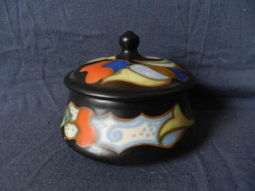 Plateel dekseldoos Goedewaagen Gouda decor Favorite + Lochem beschikbaar voor biedingen
