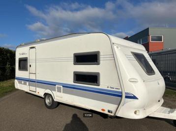 HOBBY 540UK DE LUXE EASY 2004 AIRCO, ISABELLA VOORTENT+ANNEX beschikbaar voor biedingen