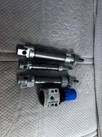 Pneumatische cilinder en drukregelaar, Doe-het-zelf en Verbouw, Ophalen of Verzenden, Zo goed als nieuw