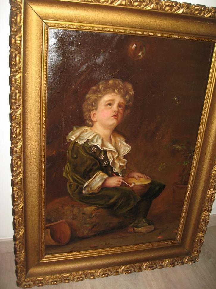 Gaspard Baeke (1897) -Prachtig groot schilderij -Zie PIRON.., Antiek en Kunst, Kunst | Schilderijen | Klassiek, Ophalen of Verzenden