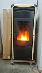 Pelletkachel Extraflame Melinda idro 14 kW, Huis en Inrichting, Kachels, Ophalen, Gebruikt, Overige brandstoffen, Pelletkachel
