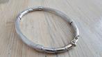 Mooie 14k 585 witgouden slavenarmband 10,75g Italy, Ophalen, Zo goed als nieuw, Goud