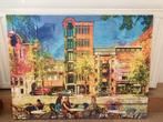 Hoge der Aa Groningen  - 80x60cm Stadsgezicht, Ophalen