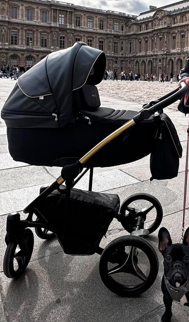 Bebetto 3-in-1 Kinderwagen + Cybex Autostoel – Complete Set, Kinderen en Baby's, Kinderwagens en Combinaties, Zo goed als nieuw