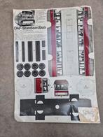 DAF standaard bus HTM 309 bouwplaat, Ophalen of Verzenden, Zo goed als nieuw, Bus of Metro, Overige typen