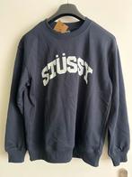Stussy Sweatshirt Trui Crewneck Navy M, Ophalen of Verzenden, Zo goed als nieuw, Maat 48/50 (M), Blauw