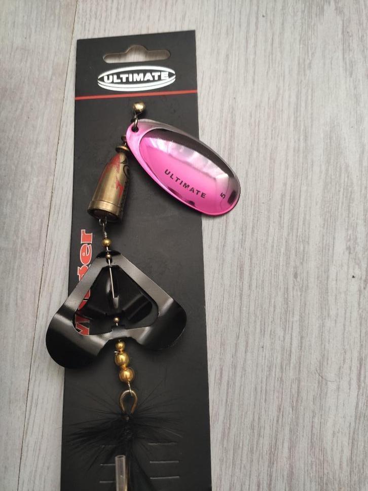 6 stuks Originele Wingers van Ultimate. Spinners ( kunstaas), Watersport en Boten, Hengelsport | Roofvissen, Nieuw, Overige typen