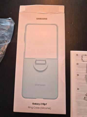 Samsung Galaxy Z Flip 7 -  Ring Case Silicone - Orgineel beschikbaar voor biedingen